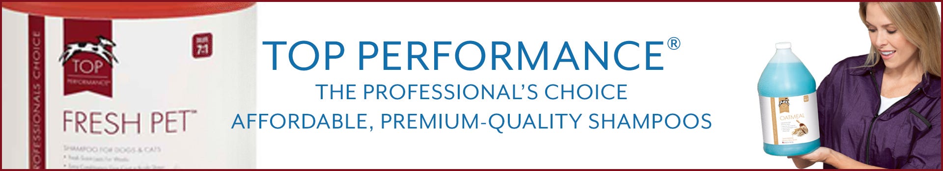 Top Performance Shampoos for the professional dog groomer