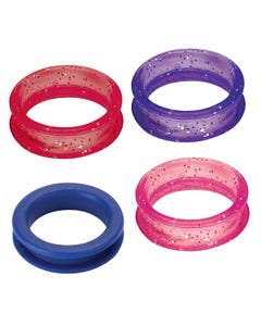 Heritage Rubber Thumb Ring Pink