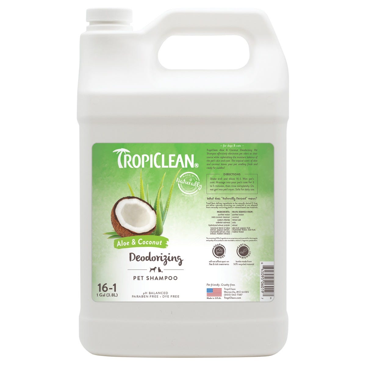 Tropiclean dog shampoo gallon 2025