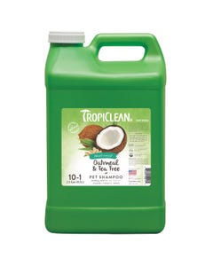 TropiClean Oatmeal & Tea Tree Med Shamp 2.5Gal