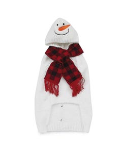 Casual Canine Chilly Snowman Sweater