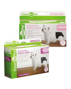 Clean Go Pet Disposable Diaper Liners