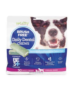 Vetality Brush Free Daily Dental Chews