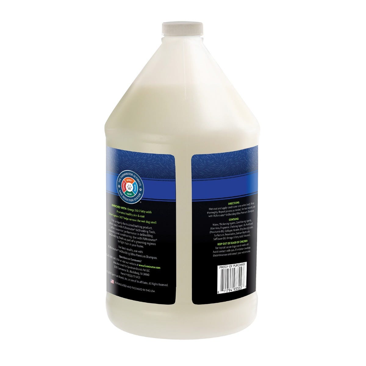 Furminator shampoo shop gallon