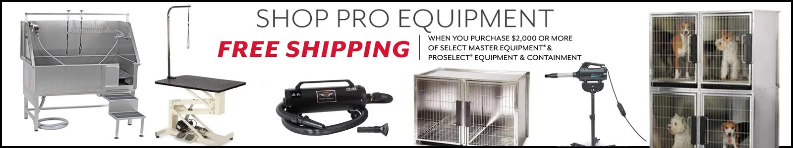 Professional Dog Grooming Equipment